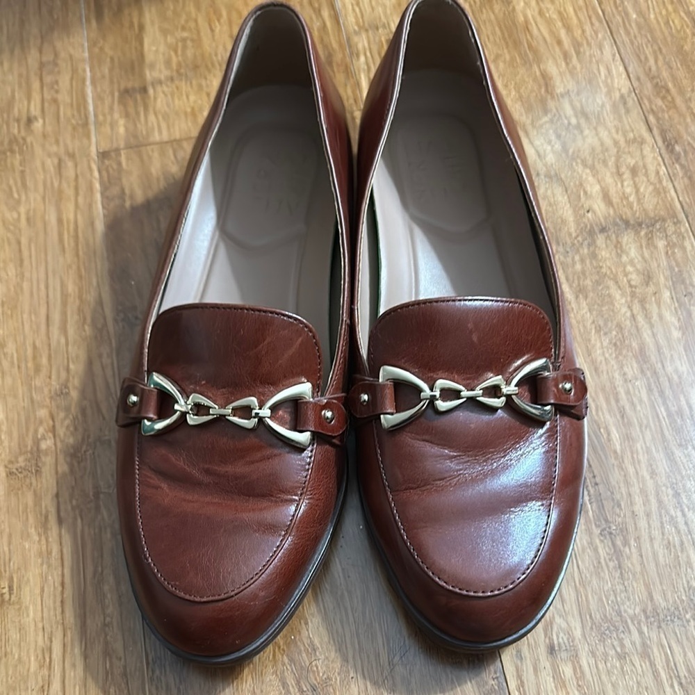 Brown Leather Loafers